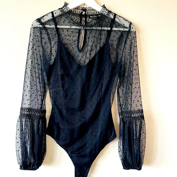 Lace long sleeve blouse - Picture 1 of 2